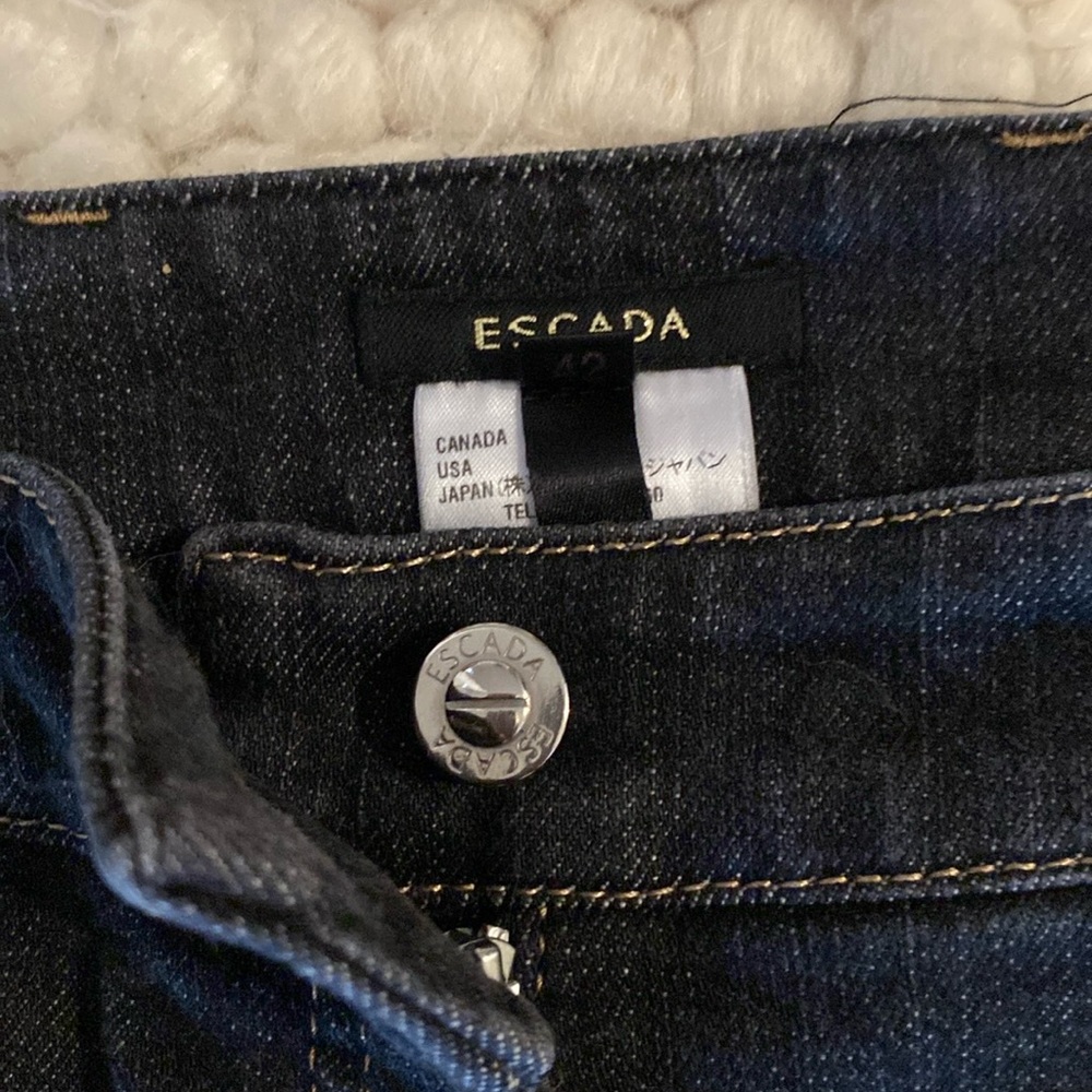 Escada blue jeans size 42